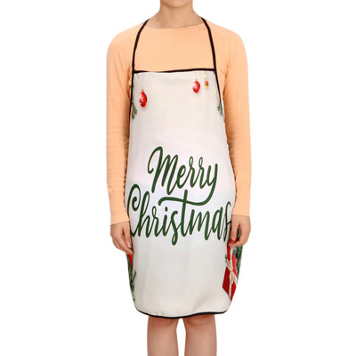 

Toponeto Christmas Decoration Waterproof Apron Christmas Dinner Party Apron