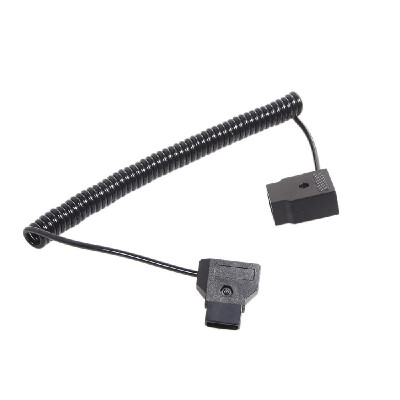 

D-TAP 2 Pin Male to Female Extension Adapter Cable for DSLR Rig Anton Bauer Battery V-mount Dtap to DtapElastic Cable 1M