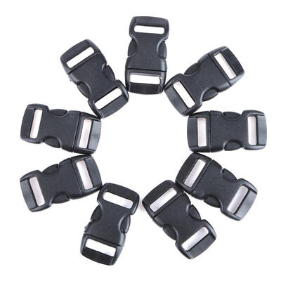 

50pcs 10mm Side Release Buckles Webbing for Paracord Bracelet Backback