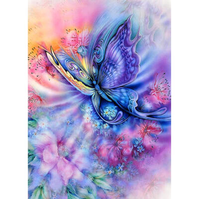 

5D DIY Full Drill Diamond Painting Butterfly Cross Stitch Embroidery Kits