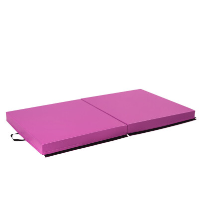 

Gymnastic Fitness Exercise Thick Mat with Two Folding Panel