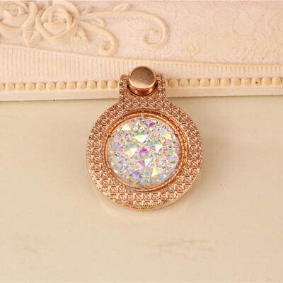 

Universal Mobile Phone Ring Luxury Finger Ring Diamond Floral Smartphone Holder Small Pocket Metal Cell Phone Ring