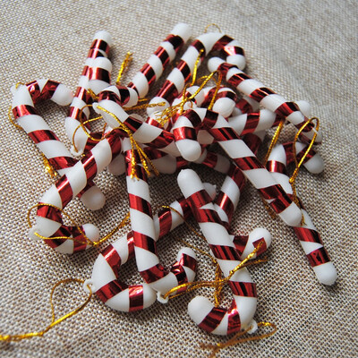 

FUNNYBUNNY 6pcs Candy Tree Christmas Ornaments Xmas Candy Pendant Decoration Ornaments