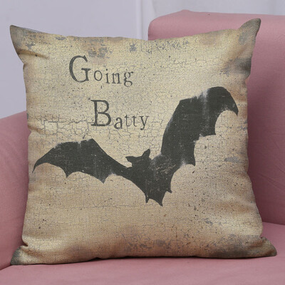 

〖Follure〗Happy Halloween Linen Throw Pillow Case Cushion Cover Home Sofa Decor New A