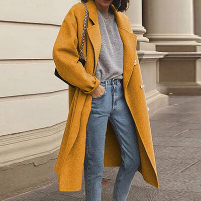 

Tailored Women Casual Long Sleeve Ladies Outwear Overcoat Sweater Coats Cardigan Tops