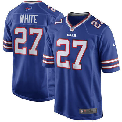 

Youth Football Jersey Buffalo Bills TreDavious White Royal Game Jersey