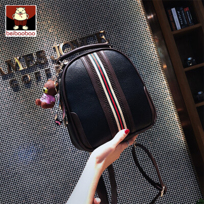 

North Bag Double Shoulder Bag Women Backpack Womens Bag Korean Baida College Style Bag Simple Fashion Student