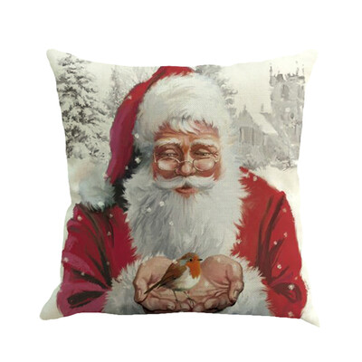 

JPGIF Christmas Printing Dyeing Sofa Bed Home Decor Pillow Cover Cushion Cover