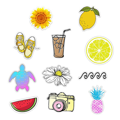 

〖Follure〗Stickers 11-Pack Cute Waterproof Trendy Stickers Extra Durable 100 Vinyl
