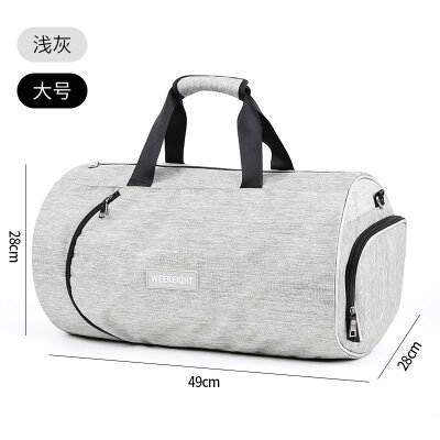 

Sports Fitness Bag Male Waterproof Training Bag Female Bag Dry-wet Separation Large Capacity One-shoulder Hand-held Travel Backpac