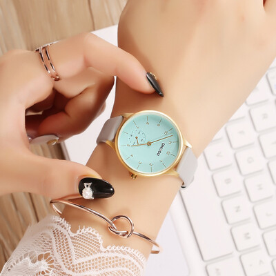 

Watch female student Korean version of the simple small fresh casual womens watch trend small dial wild waterproof quartz watch
