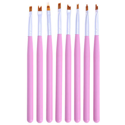 

Wood Handle Nail Art UV Gel Brush French Drawing Pen Painting Tool Manicure