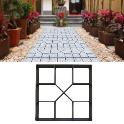 

〖Follure〗Path Maker Mold Reusable Concrete Cement Stone Design Paver Walk Mould