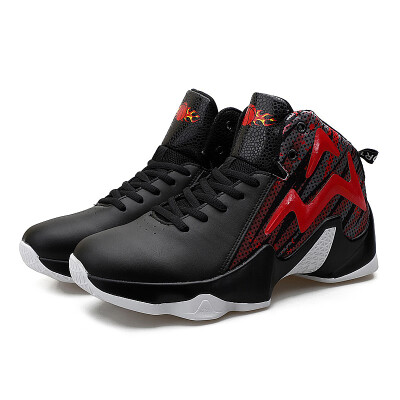 

Cool sports shoes high basketball shoes wear-resistant shock absorption