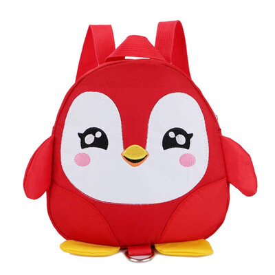 

Cartoon Penguin Kindergarten Bag Cute Anti-lost Bag Baby Backpack Childs Bag