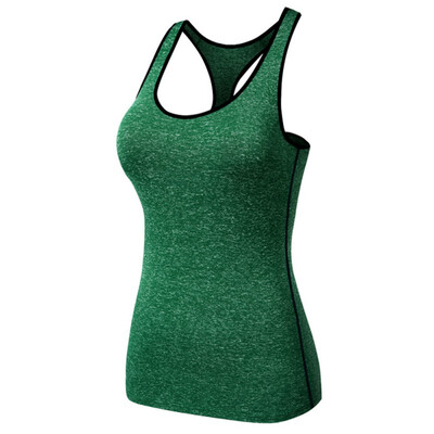 

New style Yoga Vest Gym Compression Tights Women Dry Quick Running Sport vest T-shirts Fitness Women Clothes Tees tops