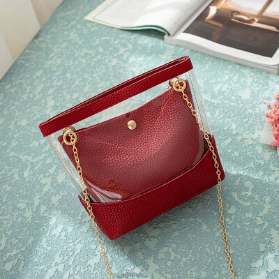 

Tailored Fashion Lady Shoulders Jelly Package Handbag Purse Mobile Phone Messenger Bag
