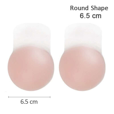 

Women Breast Petal Adhesive Push Breast Nipple Cover Pasties Bra Invisible Sticker Bras Backless Strapless Reusable Bra