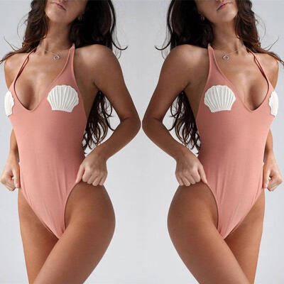 

Womens One Piece Beach Swimsuit Swimwear Bathing Monokini Push Up Padded Bikini