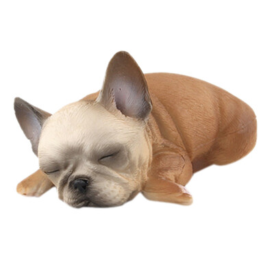 

Tailored Educational Science Bulldog Animal Model Ornament Figurine Toy For Kids Gift A