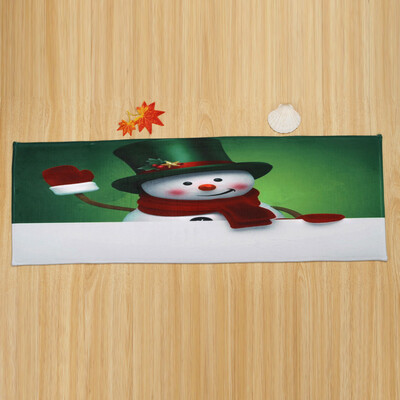 

Toponeto Merry Christmas Welcome Doormats Indoor Home Carpets Decor 40x120CM