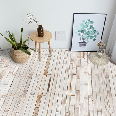 

〖Follure〗Self Adhesive Floor Tile Wood Sticker DIY Living Room Kitchen Bathroom