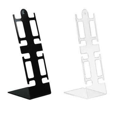 

Portable 4 Slots Plastic Watch Showcase Store Home Bracelet Display Stand Holder Rack