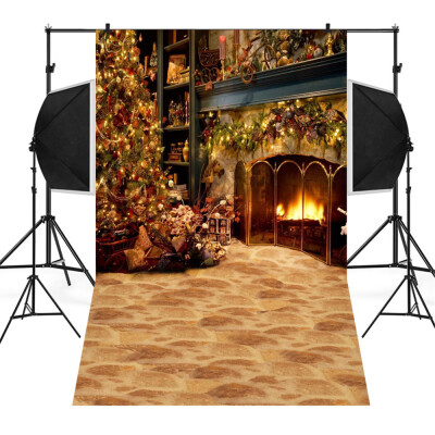 

Tailored Christmas Backdrops Snowman Vinyl 3x5FT Lantern Background Photography Studio