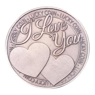 

Love Four Leaves Commemorative Coin Bitcoin Antique Souvenir Collection Art