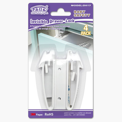 

FabeSafety Invisible drawer lock Security lock 4 8454