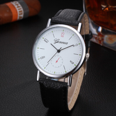 

Fashion Brand Watch Mens Simple Business Fashion Leather Quartz Wrist Watch relogio masculino drop shipping &Ff