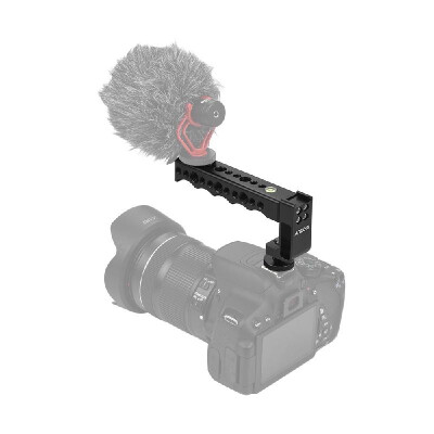 

Andoer Camera Top Handle Grip with Dual Cold Shoe Base for Canon EOS Nikon Sony A7 A9 Pentax Olympus DSLR