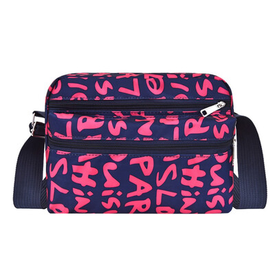 

Tailored Women Printed Nylon Bag Casual Shoulder Messenger Bag Fashion Mobile Phone Bag
