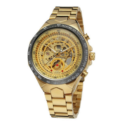 

Winner Fashion Personalized Mechanical Wristwatch Automatic Self-Wind Business Watch For Men