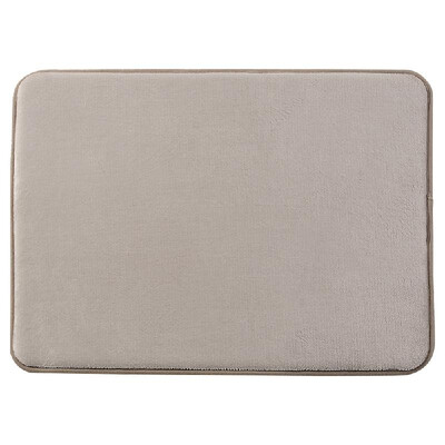 

Bath Mat Toilet Rug Memory Foam Soft Flannel Floor Rug Non Slip Water Absorbent Door Mat Bathroom Rug Carpet