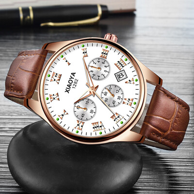 

Mens watches mens watches waterproof fashion 2019 new trend Korean version of simple leisure students fully automatic non-mechan