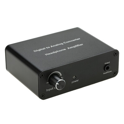 

Toslink SPDIF Coaxial Digital Optical to Analog LR RCA Audio Output Amplifier Extractor Converter Adapter