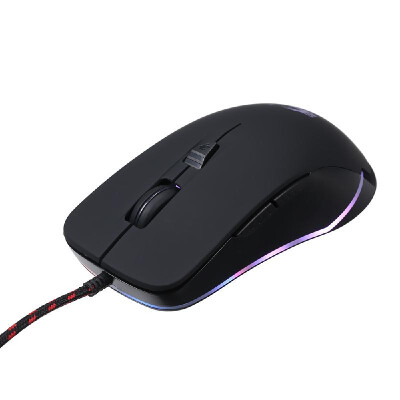 

Free Wolf Wired Gaming Mouse 5 Adjustable DPI 4000DPI Gaming Mice with 6 Programmable Button&Breathing RGB Backlit