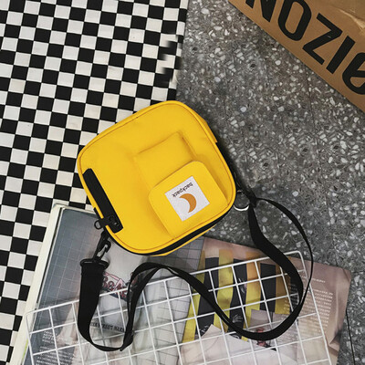 

Oblique satchel ins mens leisure bag fashion single shoulder satchel sports female bungee trendy brand