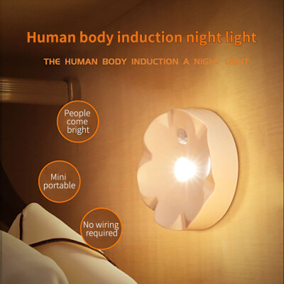 

〖Follure〗Auto LED Light Induction Sensor Control Bedroom Night Lights Bed Lamp