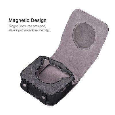

Andoer SQ10 Camera Case Bag PU Leather Protection Camera Bag with Adjustable Shoulder Strap for Fujifilm Instax SQ10 Camera 3 Col