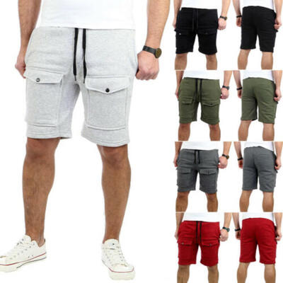 

Mens Summer Jogger Training Casual Sports Fitness Gym Shorts Workout Sweatpants