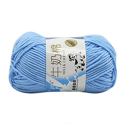 

Gobestart SALE LOT of 1PC 50g NEW Chunky Colorful Hand Knitting Scores Milk Cotton