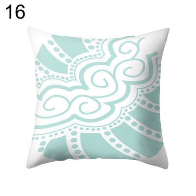 

Flower Wave Heart Pillow Case Cushion Cover Sofa Bed Car Cafe Office Decoration