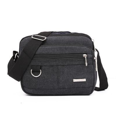 

Tailored Men Canvas Bag Casual Travel Mens Crossbody Bag Men Messenger Bags BK