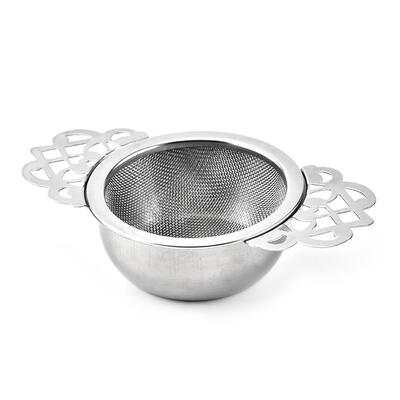 

Reusable Stainless Steel 65cm Tea Strainer Filter Infuser with Bottom Cup