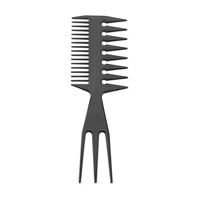 

Black Double-sided Teeth Comb Fishbone Hair Comb for Salon Hairdressing Kit