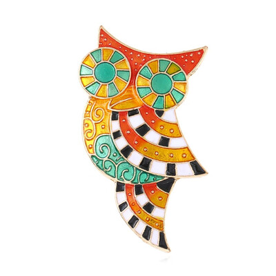 

Jewelry Women Owl Brooch Animal Excellent Supplies for Brooches Simple Enamel Style Accessories Brooch Animal Accessories Pin
