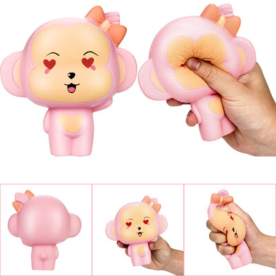 

Gotoamei 14cm Squishy Lovely Monkey Slow Rising Scented Squeeze Toy Collection Gift