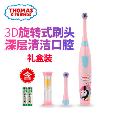 

Thomas&friends THOMAS & FRIENDS Thomas childrens electric toothbrush automatic brushing teeth 3-12 years old soft hair children home rotary electric toothbrush pink